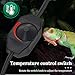 MODUODUO Reptile Heating Mat for Amphibians Tortoises Gecko Snake,Under Tank Heater (14W)