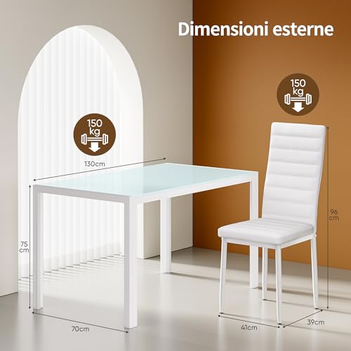 Lista de Comedor de cristal 6 sillas . 12 Imagen adicional