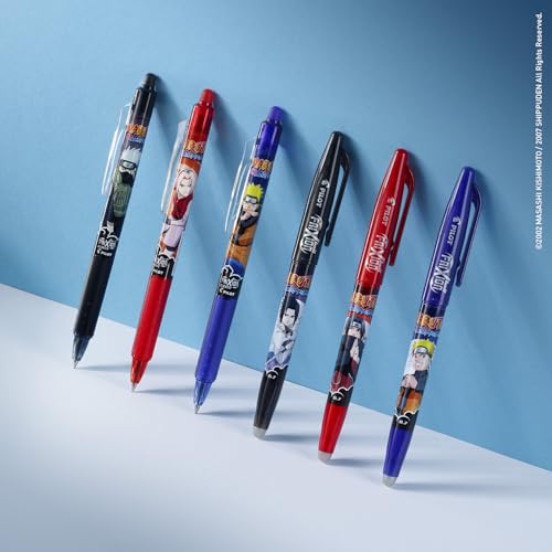 FriXion Ball Clicker Pilot Naruto stylos rollers rechargeables pointe moyenne - 5