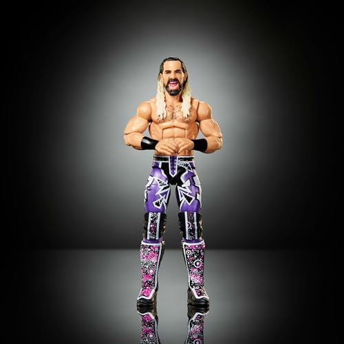 Mattel WWE Elite Collection Top Picks Seth Rollins Action Figure - vue 5