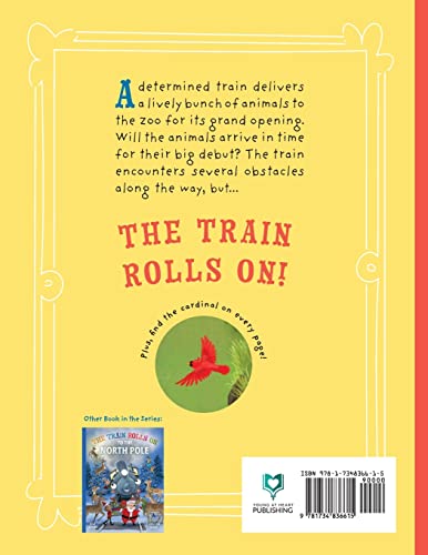 The Train Rolls On: A Rhyming Children's Book That Teaches Perseverance and Teamwork - Image 2