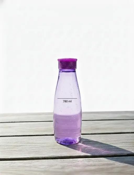 Image of Premium Plastic Water Bottle Set, BPA-Free, Leakproof, Reusable for Daily Use -Pack of 3 Water Bottles (780ml Each)