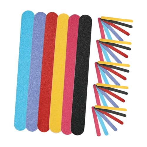 36個 マニキュア爪やすり ネイルバッファー マニキュアファイル ネイルファイル ネイルバッファリングファイル 輝く爪 爪ファイルバッファ 指の爪やすり より滑らかな ブロック ネ