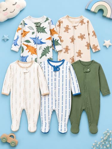 Image of TuddyBuddy 100% Cotton Baby Sleepsuits /Jumpsuits /Footed Rompers