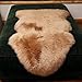IRIWOOL Premium Genuine Fur Sheepskin Rug Real Australia Sheepskin Natural Luxury Fluffy Lambskin Fur Area Rug Seat Covers for Kids Bedroom Sofa Chair Cover (Light Brown, Single Pelt/2ft x 3ft)