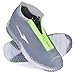 Couvre Chaussures Imperméables, Couvre Chaussures en Silicone Réutilisables avec Semelle Renforcée Antidérapante pour Les Jours Pluvieux et Neigeux pour Hommes, Femmes (XL (43-47), Transparent)