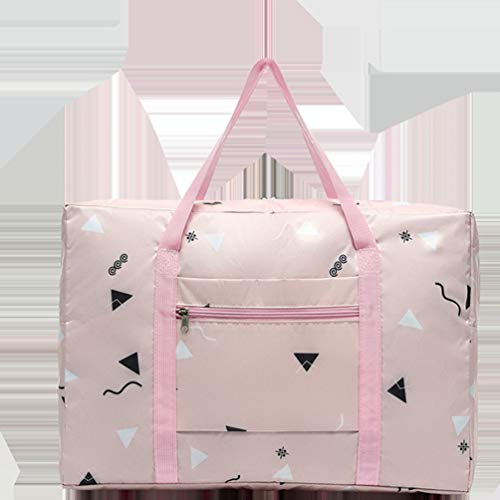 NICEXMAS Bolsa de Viagem de Grande Capacidade Bolsas de Bagagem Bolsa Dobrável de Armazenamento de R