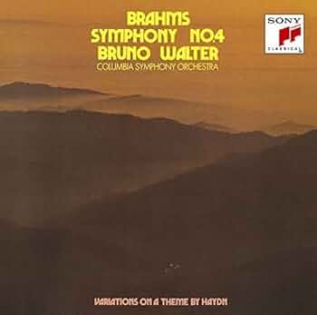 Brahms / Walter, Bruno - Brahms: Symphony 4 & Variations On