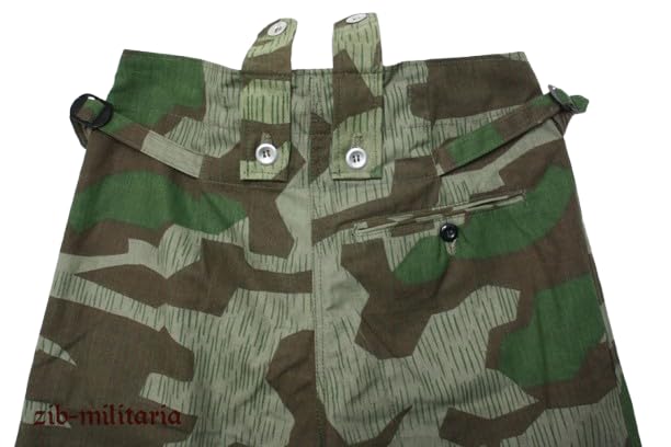 Zib Militaria WH - Pantaloni da campo M40, colore: mimetico