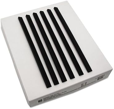 Slide N Grip Binding Bars, 40-Sheet Capacity, 11 x 0.25, Black, 100/Box