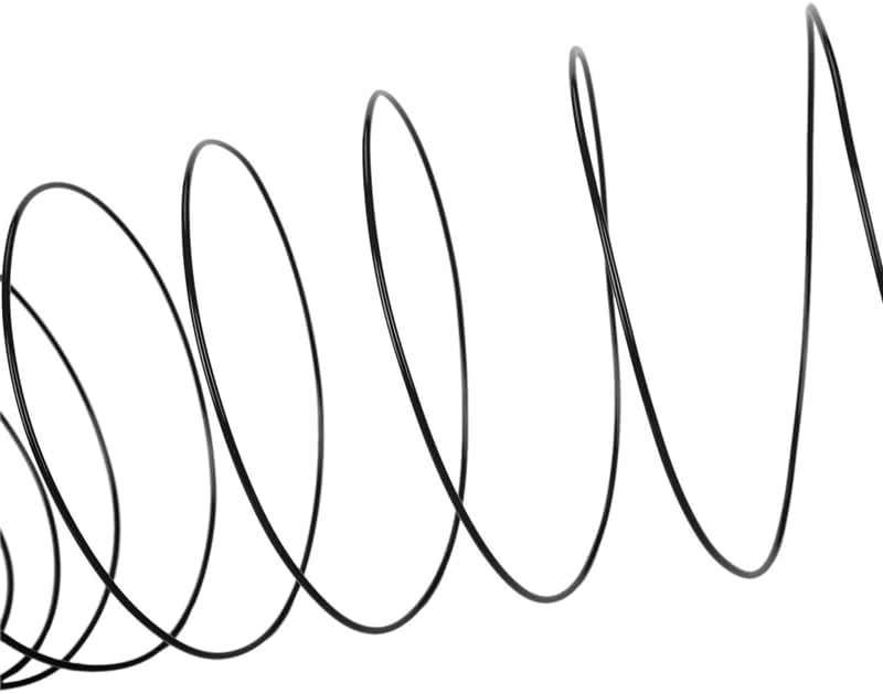 10X 3D Printer Pen Filament 1.75Mm PLA 10M(Black PLA)