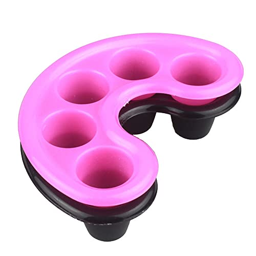 VOANZO 2pc Soak Bowl Tips Nail Art Vassoio Trattamento Lavaggio Soakers Smalto Rimuovere Ammollo Ciotola Manicure Bagno Strumento