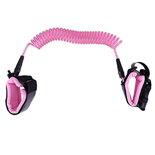 Anti verloren pols link 2.5M baby kinderen anti verloren pols riem met veiligheidsslot kind peuter harnas armband (roze) - Image 3