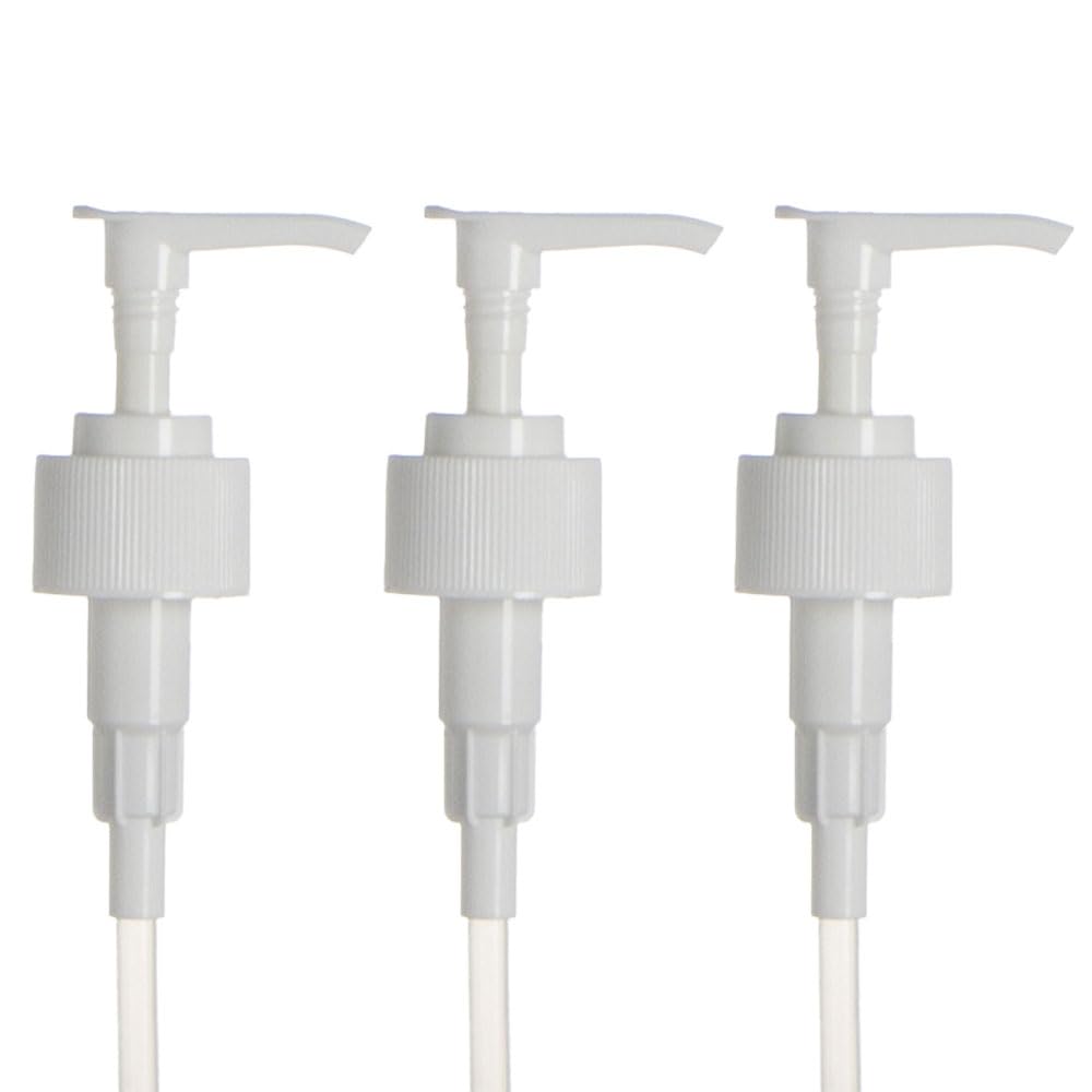 3 Pcs Shampoo Pump Dispenser 1000ml Soap Dispenser Pump Pelican Pump Dispenser for Soap Shampoo Conditioner Sanitiser, Fit 28mm Standard Screw Top Bottles