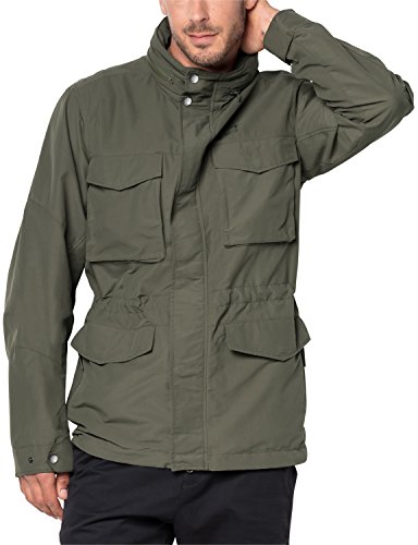 Jack Wolfskin Herren Winterjacke Freemont Fieldjacket, Woodland Green, L,...