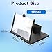 2026 Upgraded Big Screen Phone Magnifier,3D HD Screen Amplifier with Foldable Stand, Portable Mobile Phone Magnifier Projector for Movies & Gaming, Universal Compatible with All Smartphones (14 in)