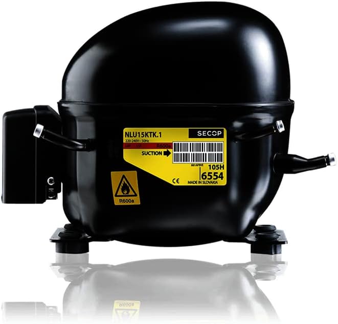 SECOP compressor NL6.1MLX R404A R507A R452A 220V 1/4CV High Temperature 6.13cm3