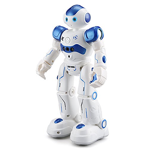 Gevenia Rc Robot Toy, Gesture Sensing Remote Control Robot Blue #TOP2