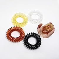 Amazon | [Liebste] スプリングゴム 跡がつかないヘアゴム