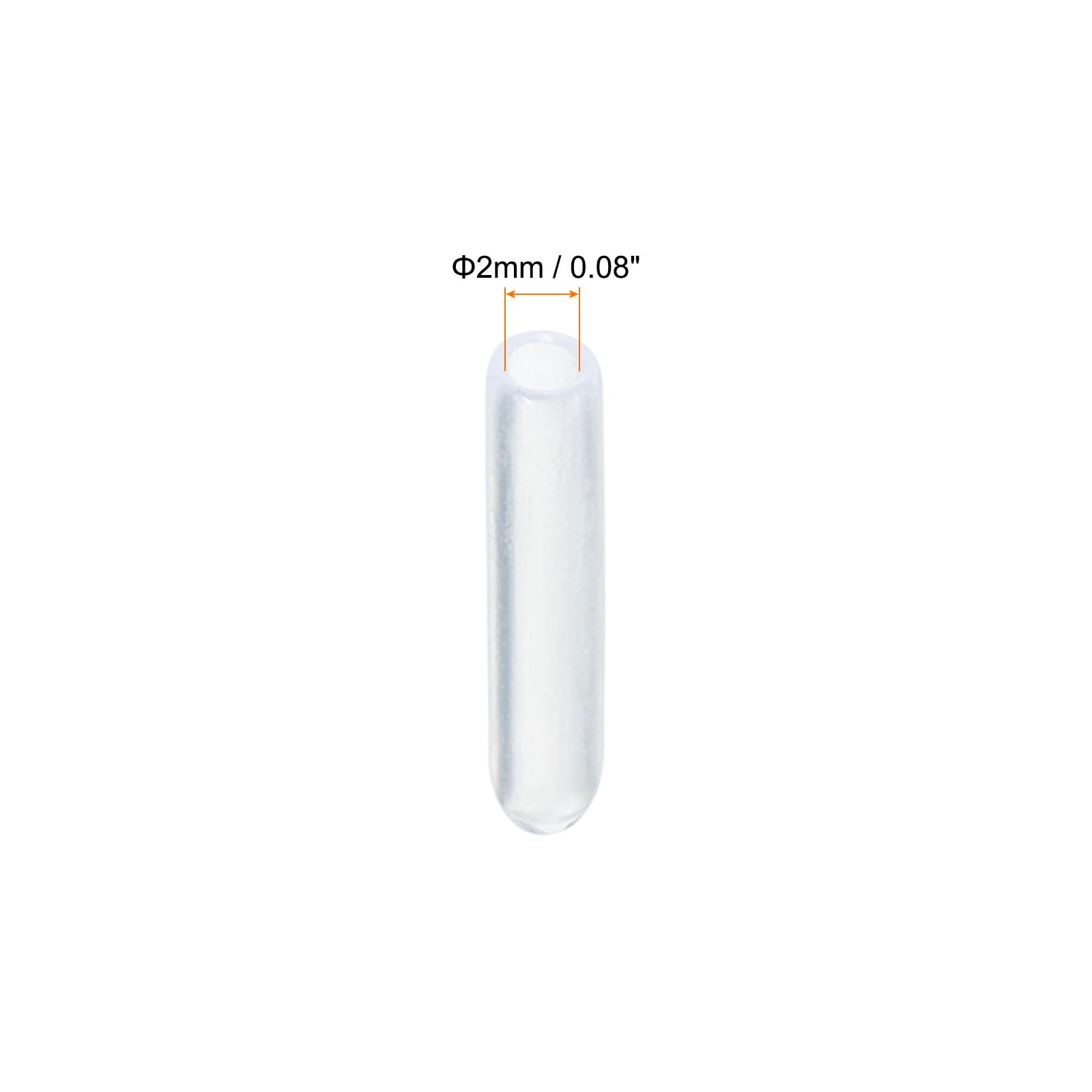 Rebower Screw Thread Protector Cover Rubber End Caps, [for Screw, Bolt] - 1/16