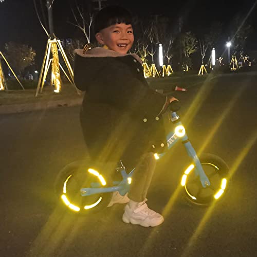 Decalques reflexivos da bicicleta | Fita refletora para bicicletas à prova d'água | 42 unidades de