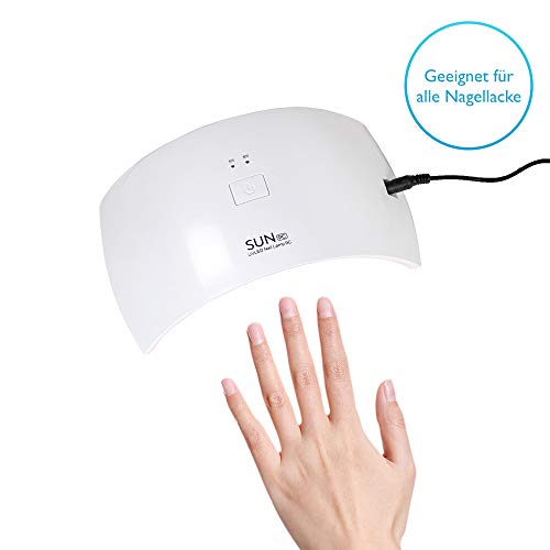 UV Lampe - Nagellack Trocknergerät für normalen Nagellack - Shell lack Nageltrockner - Röhren UV Lampe - Gelnägel Lampe… – Bild 3