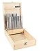 Accusize Industrial Tools 26 Pc Letter Size A to Z H.S.S. Chucking Reamer Set, 5500-SL00