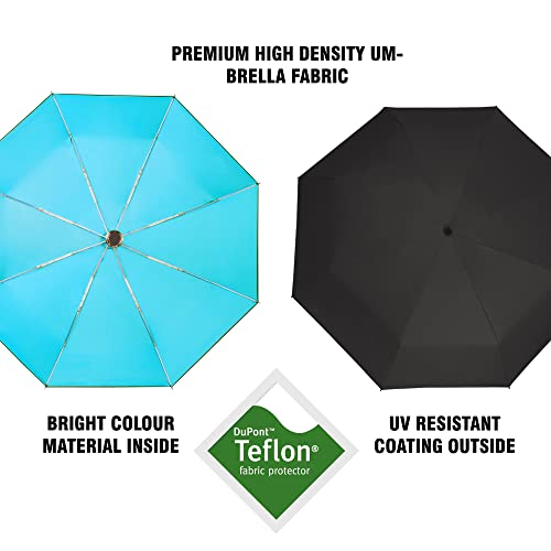 Blue Umbrella Sun Umbrella Uv Protection Portable Umbrella Compact Folding Umbrella Small Umbrella Auto Umbrella Car Umbrella Womens Umbrella Automatic Umbrella Collapsible Umbrella Travel Size Umbrella Lightweight Umbrella #TOP3