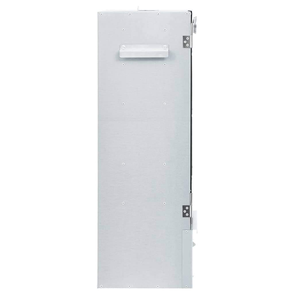 Horno ahumador para barbacoa con astillas de madera de 1 kg, 44,5 x 29 x 83 cm, material del artículo: acero galvanizado