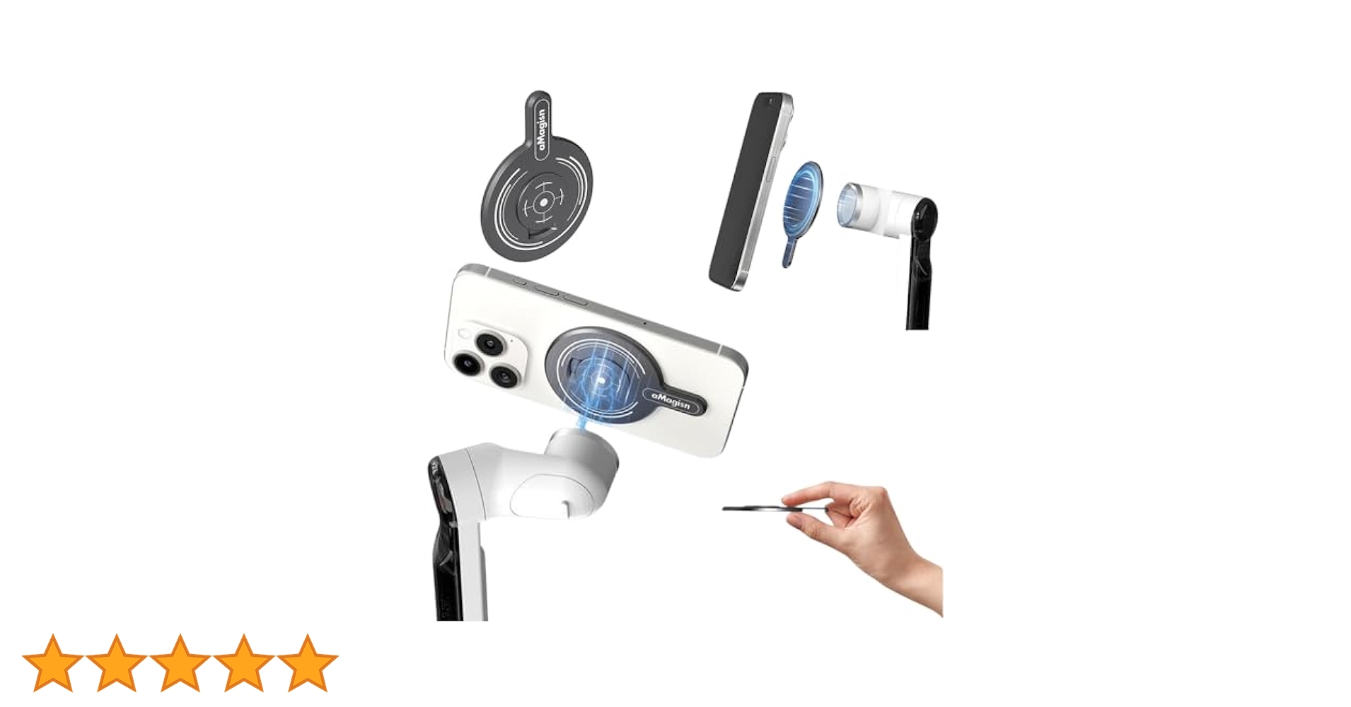 Amazon | Insta360 Flow Pro/Insta360 Flow 対応 ジンバル 磁気