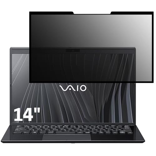 VAIO SX14 (2021�N10���������f��) VJS144�V���[�Y 14�C���` 16:9 ���� �S���� �`�����h�~�t�B���^�[ �v���C�o�V�[�t�B���^�[ �p�\�R�� PC �t���ی�t�B���� �u���[���C�g�J�b�g ���˖h�~ ���E�ȒP �ی�V�[�g ���E��