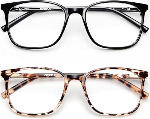 Gaoye Ultralight Blue Light Glasses for Women - Computer Protection Glasses for All Day Comfort - Anti UV Glare & Eyestrain