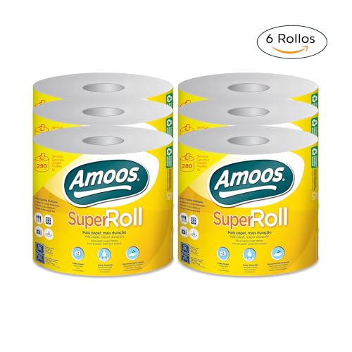 Papel multiusos 100% celulosa FSC Amoos resistente y absorbente 4