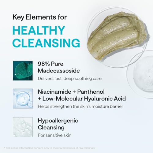 Image of MEDIHEAL Derma Cream Pack Cleanser [Madecassoside] - 1 Minute Mask to Foam Cleanser - Deep Cleansing & Pore Cleansing Effect - Smooth Texture Care - Hydrating & Non-Irritating Formula (4.06 fl. oz.)