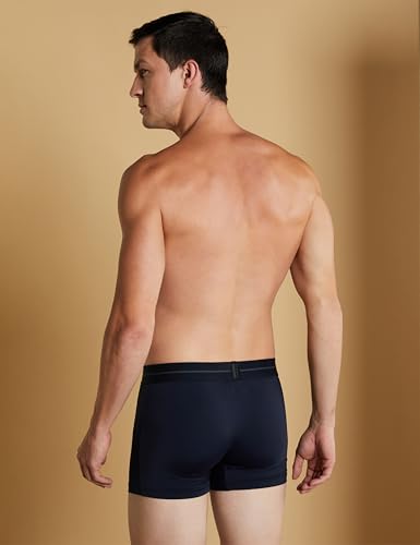 Image of Symbol Premium Men's Microfiber Blend Ultra-Soft Stretch Trunks | Underwear (Available in Combo Packs)