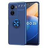 Wuzixi Funda para Vivo iQOO Z6,Soporte Giratorio de 360 °, TPU Suave, a Prueba de Golpes,Carcasa para Vivo iQOO Z6 Fundas.Azul Wuzixi Funda para Vivo iQOO Z6,Soporte Giratorio de 360 °, TPU Suave, a Prueba de Golpes,Carcasa para Vivo iQOO Z6 Fundas.Azul