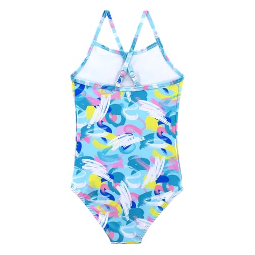 Image of BAYIMEE Girls One Pieces Swimsuit Cute Swimwear Bathing Suits 2-12 Years