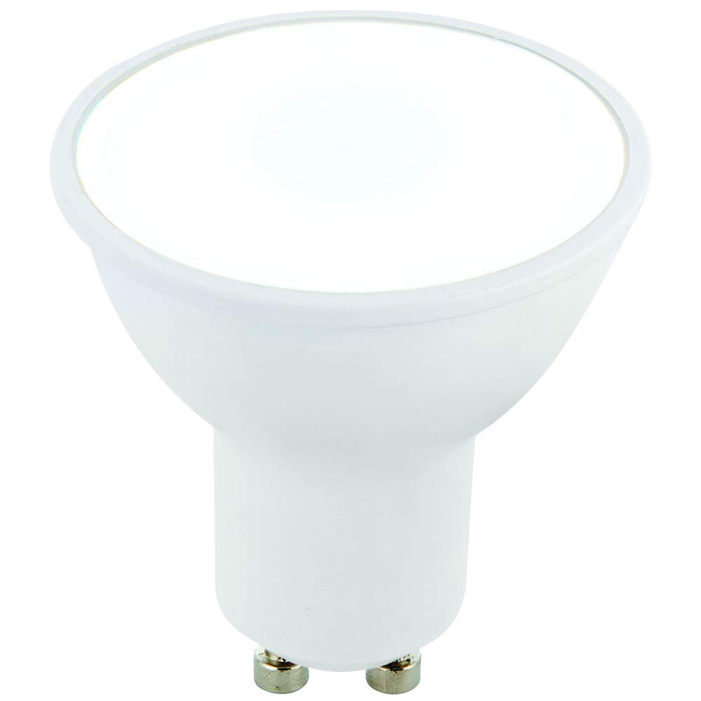 Loops LED GU10 Light Bulb Frosted 6W 6000K Daylight White 460 Lumen