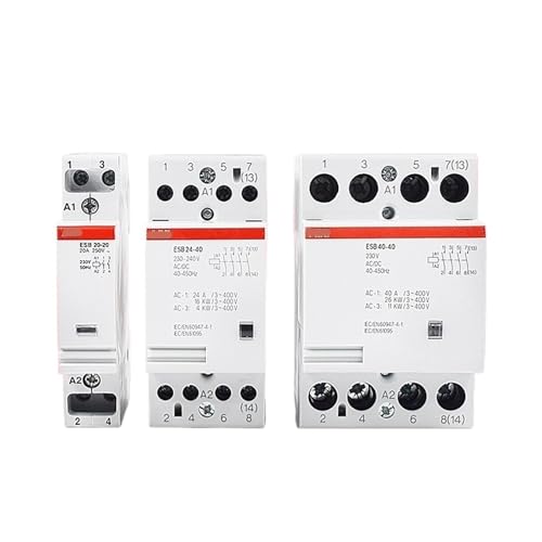 Contacteur de bâtiment ESB25-40N-06 pour tableau électrique modulaire