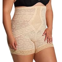 Rago Damen Hi Waist Long Leg Shaper, beige, M/28 US – Ansicht 2