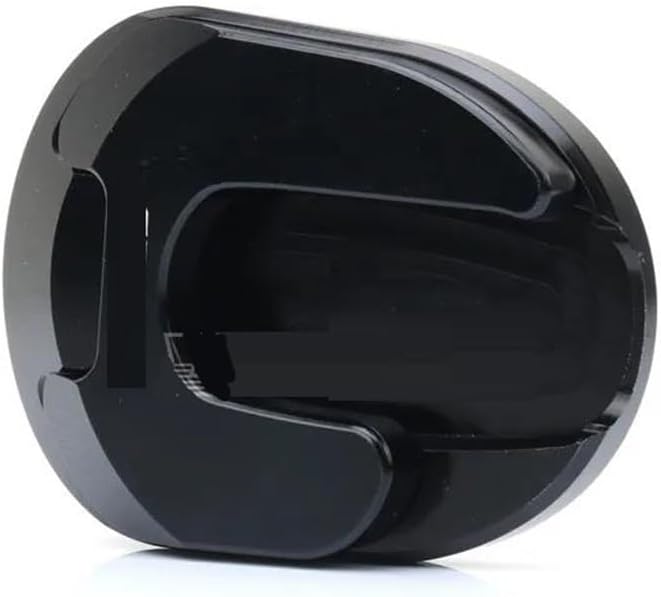 Motorcycle Accessories Kickstand Side Stand For YAMAHA NMAX Aerox NVX 155 Aerox155 Extension Foot Pad Support(Black)