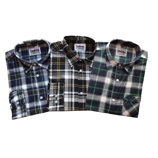 Canada Forest Herren 3er Set Holzfäller Arbeitshemden Extra Lang 700105 (DE/NL/SE/PL, Alphanumerisch, XXL, Regular, Regular, Mehrfarbig)