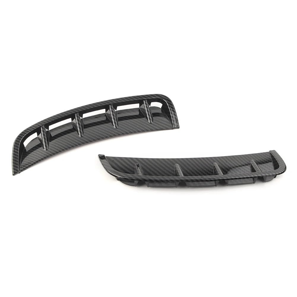 cofano turbo laterale Copertura Presa D’Aria Finta Misura Per Benz Classe A A35AMG A220 A200 A250 W177 2019 2020 Auto Anteriore ABS Air Vent Hood Lato Parafango trim Decorativo(Gloss Black)