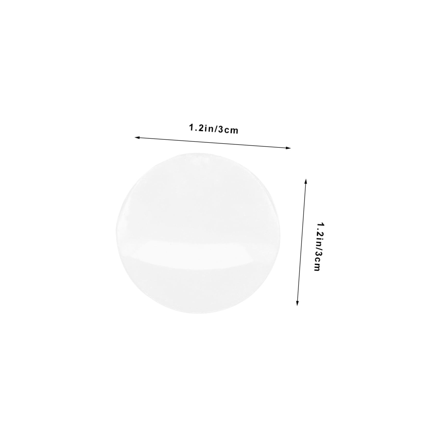 DOITOOL 10Pcs Magnifier Lens Durable Convex Magnification Lenses for Telescopes Magnifiers and More Enhance Viewing Experience with Bright Image Quality