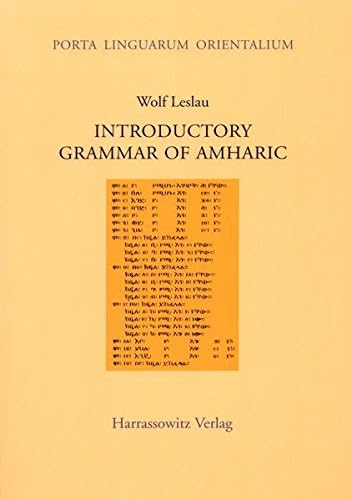 Introductory Grammar of Amharic (Edition Akzente) (English and Amharic Edition)