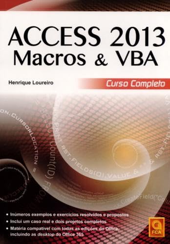 Access 2013 macros & vba – curso completo