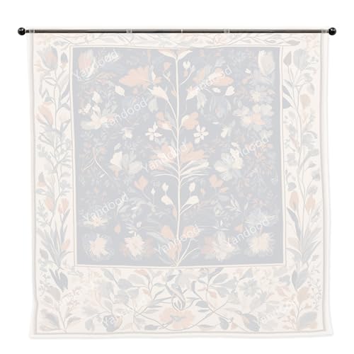 Tapestry Hanging Telescopic Rod 17-64 inch for Lightweight Aesthetic Tapestries