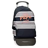 Ideal para llevar libros, libretas, carpetas y carpesanos de tamaño DIN A4