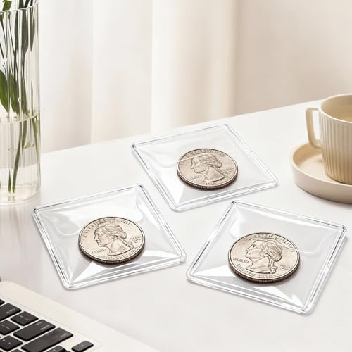 Funda Plástica para Monedas Transparente 200 unid miniatura 7