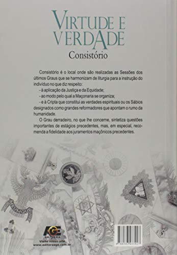 Virtude e verdade: tomo v: graus das oficinas litúrgicas do consistório Virtude e verdade: tomo v: graus das oficinas litúrgicas do consistório - Imagem 2